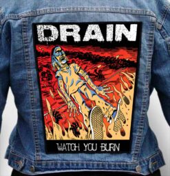 Drain band 1 - Photo Quality Printed Back Patch