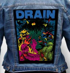 Drain band 11 - Photo Quality Printed Back Patch