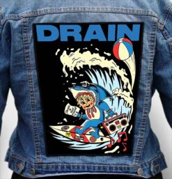 Drain band 5 - Photo Quality Printed Back Patch