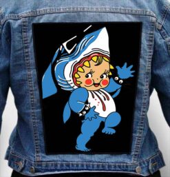 Drain band 9 - Photo Quality Printed Back Patch