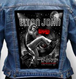 Elton John 282 - Photo Quality Printed Back Patch