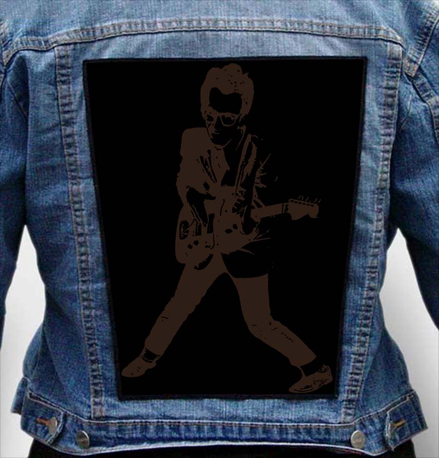 Elvis Costello 10 - Photo Quality Printed Back Patch