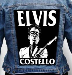 Elvis Costello 11 - Photo Quality Printed Back Patch