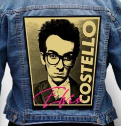 Elvis Costello 16 - Photo Quality Printed Back Patch