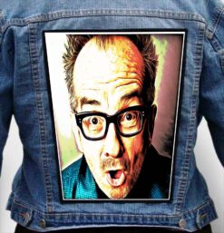 Elvis Costello 19 - Photo Quality Printed Back Patch
