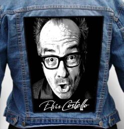 Elvis Costello 2 - Photo Quality Printed Back Patch