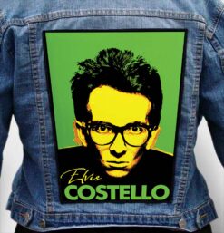 Elvis Costello 7 - Photo Quality Printed Back Patch