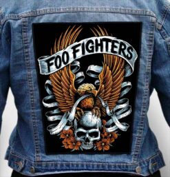 FOO FIGHTER 3 - Photo Quality Printed Back Patch