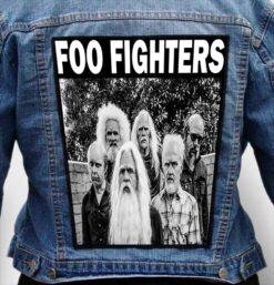 FOO FIGHTER 4 - Photo Quality Printed Back Patch