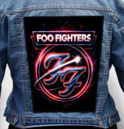 Foo Fighters 125 - Photo Quality Printed Back Patch