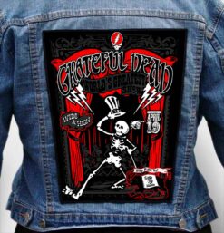 Grateful Dead 290 - Photo Quality Printed Back Patch