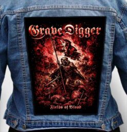 Grave Digger 111 - Photo Quality Printed Back Patch