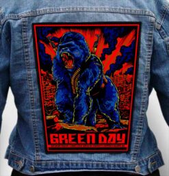Green Day 298 - Photo Quality Printed Back Patch