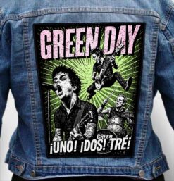 Green Day 43 - Photo Quality Printed Back Patch