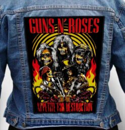 Guns N Roses 103 - Photo Quality Printed Back Patch