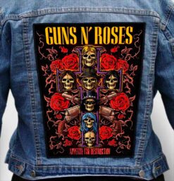 Guns N Roses 211 - Photo Quality Printed Back Patch