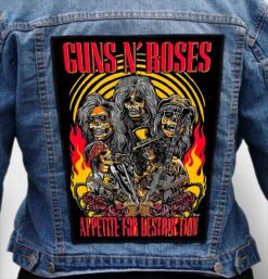 Guns N Roses 228 - Photo Quality Printed Back Patch