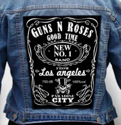 Guns N Roses 234 - Photo Quality Printed Back Patch