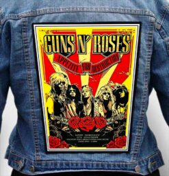 Guns N Roses 261 - Photo Quality Printed Back Patch