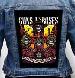Guns N Roses 283 - Photo Quality Printed Back Patch