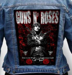 Guns N Roses 299 - Photo Quality Printed Back Patch