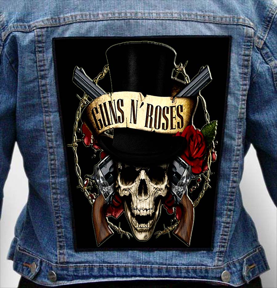 Guns n Roses 71 - Photo Quality Printed Back Patch
