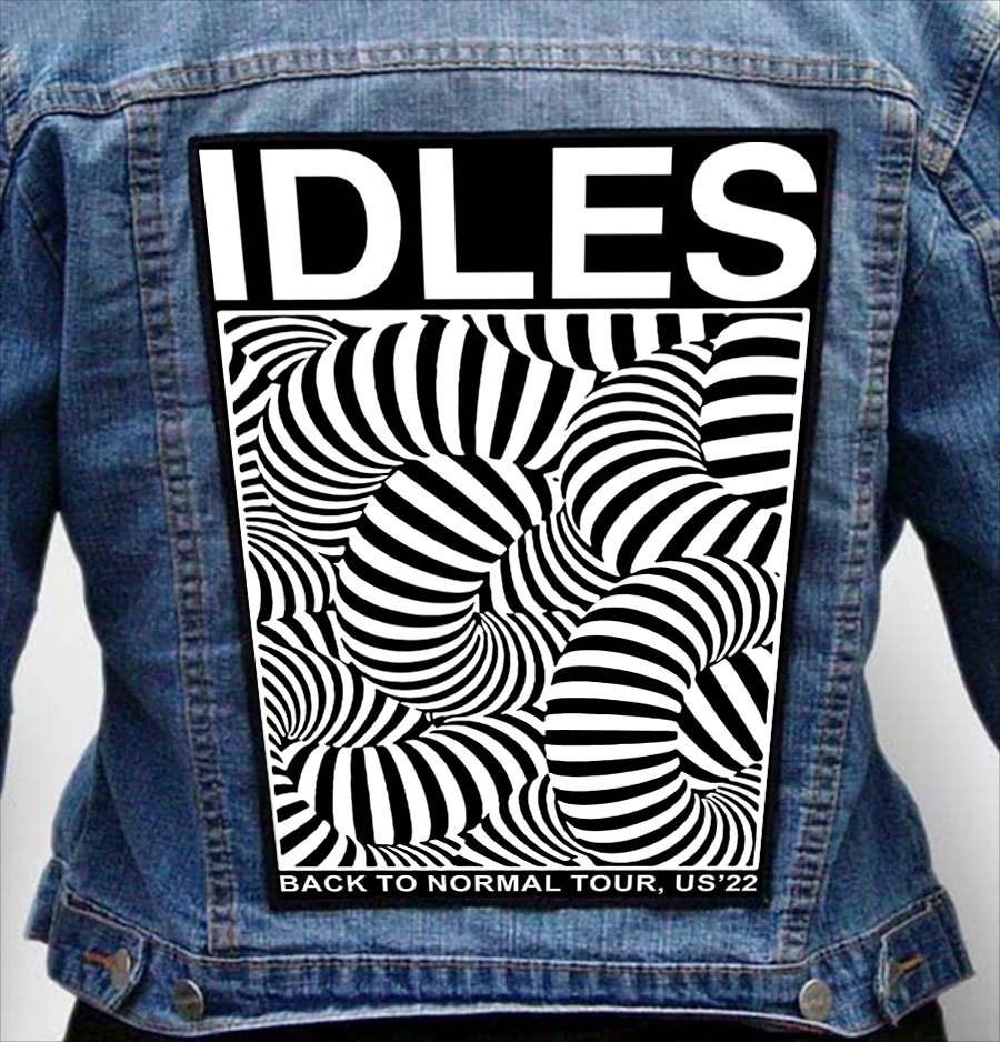 IDLES 5 - Photo Quality Printed Back Patch