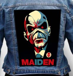 Iron Maiden 124 - Photo Quality Printed Back Patch