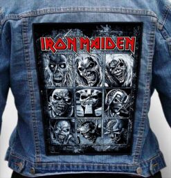 Iron Maiden 165 - Photo Quality Printed Back Patch