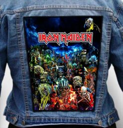 Iron Maiden 176 - Photo Quality Printed Back Patch
