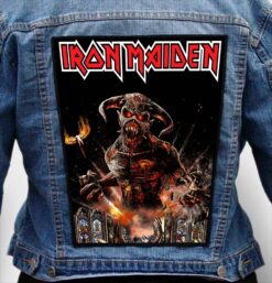 Iron Maiden 182 - Photo Quality Printed Back Patch