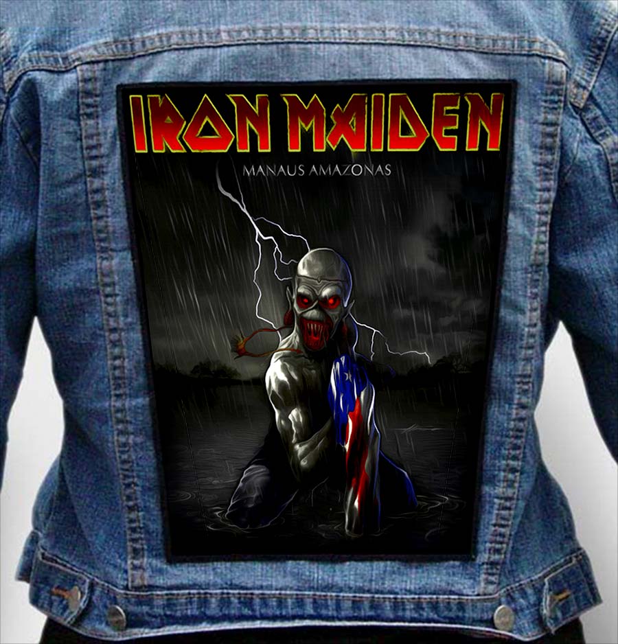 Iron Maiden 304 - Photo Quality Printed Back Patch