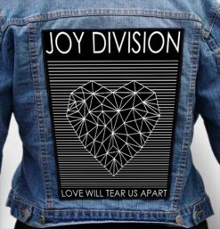 JOY DIVISION 5 - Photo Quality Printed Back Patch