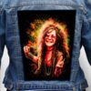 Janis Joplin 72 - Photo Quality Printed Back Patch
