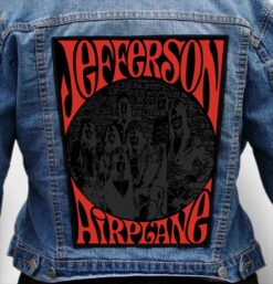 Jefferson Airplane 1 - Photo Quality Printed Back Patch