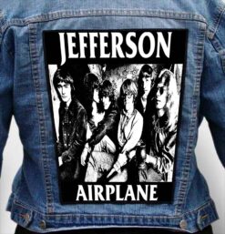 Jefferson Airplane 14 - Photo Quality Printed Back Patch
