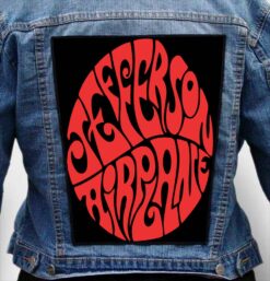 Jefferson Airplane 15 - Photo Quality Printed Back Patch