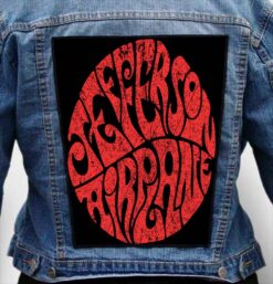Jefferson Airplane 16 - Photo Quality Printed Back Patch