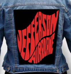 Jefferson Airplane 17 - Photo Quality Printed Back Patch
