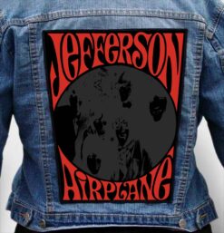 Jefferson Airplane 18 - Photo Quality Printed Back Patch