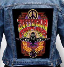 Jefferson Airplane 7 - Photo Quality Printed Back Patch