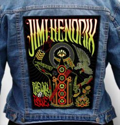 Jimi Hendrix 307 - Photo Quality Printed Back Patch