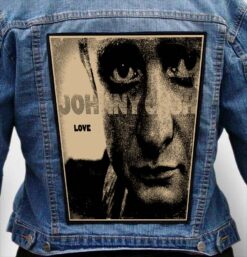 Johnny cash 3 - Photo Quality Printed Back Patch