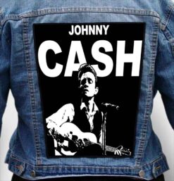 Johnny cash 4 - Photo Quality Printed Back Patch