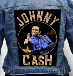 Johnny cash 5 - Photo Quality Printed Back Patch