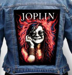 Janis Joplin 27 - Photo Quality Printed Back Patch