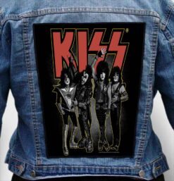 KISS  3 - Photo Quality Printed Back Patch