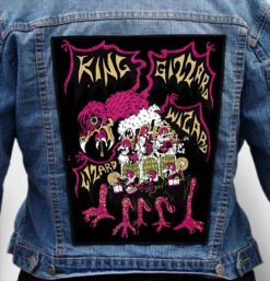 King Gizzard & The Lizard Wizard 1 - Photo Quality Printed Back Patch