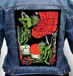 King Gizzard & The Lizard Wizard 15 - Photo Quality Printed Back Patch