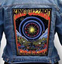 King Gizzard & The Lizard Wizard 17 - Photo Quality Printed Back Patch